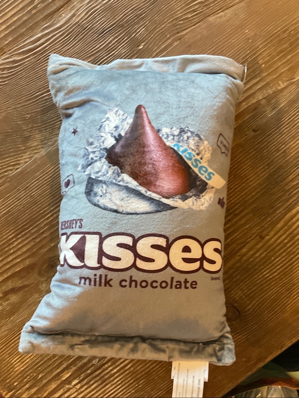 Hershey bag of Kisses Decorative Accent Pillow 8.5”x14”